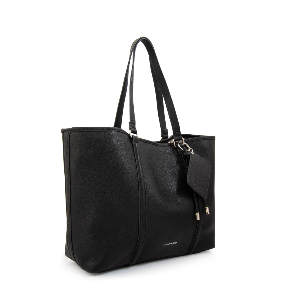 Cartera tote ursula grande negro