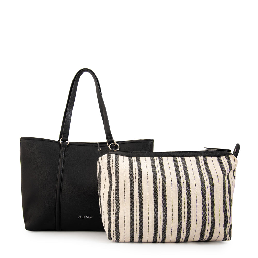 Cartera tote ursula grande negro