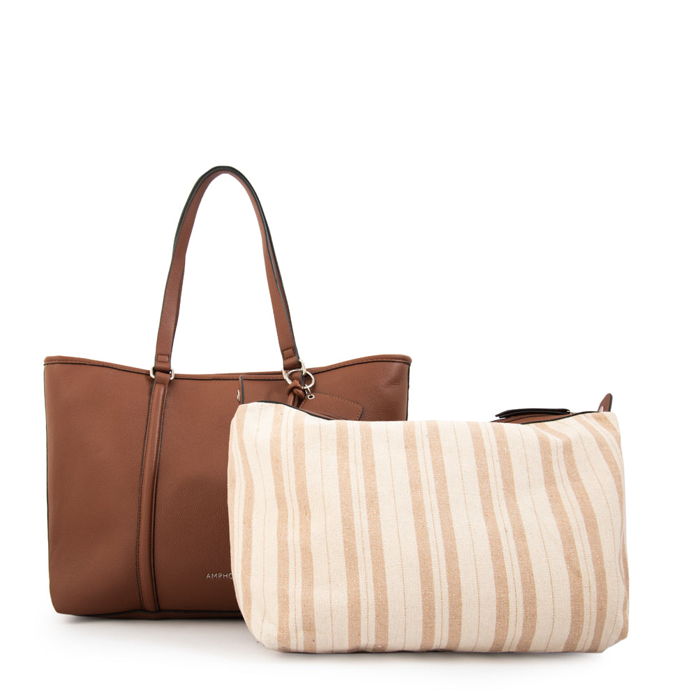 Cartera tote ursula grande café