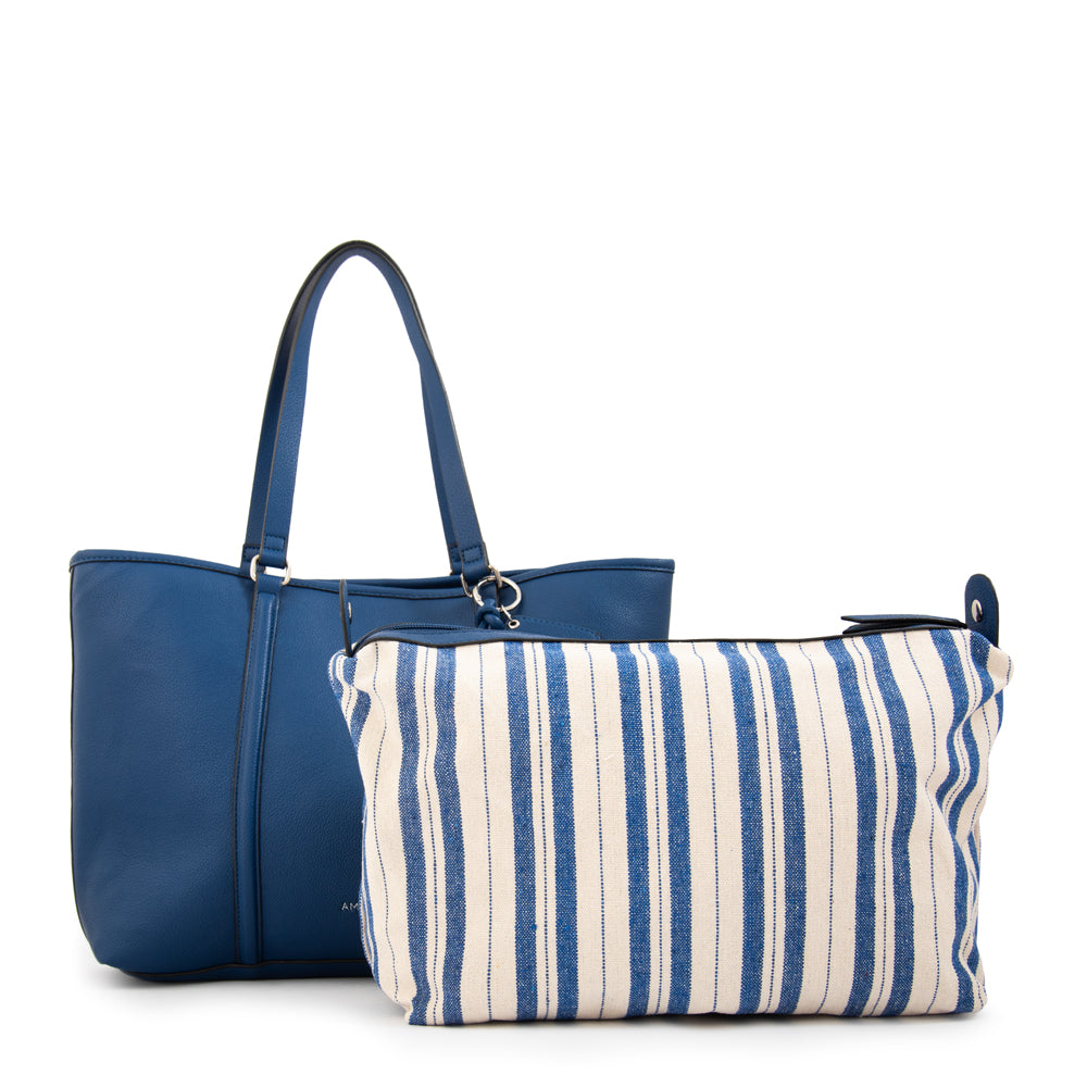Cartera tote ursula grande azul