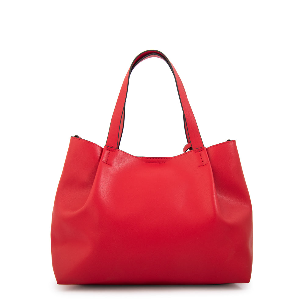 Cartera tote constans pequeña rojo