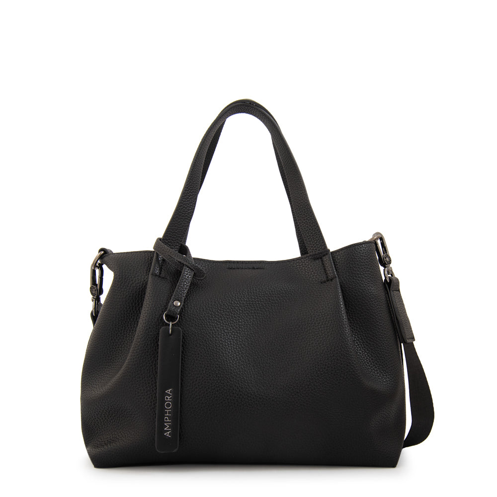 Cartera tote constans pequeña negro