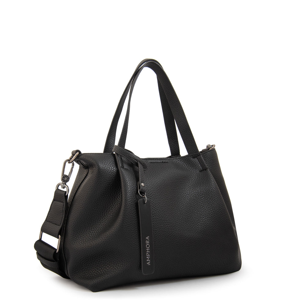 Cartera tote constans pequeña negro