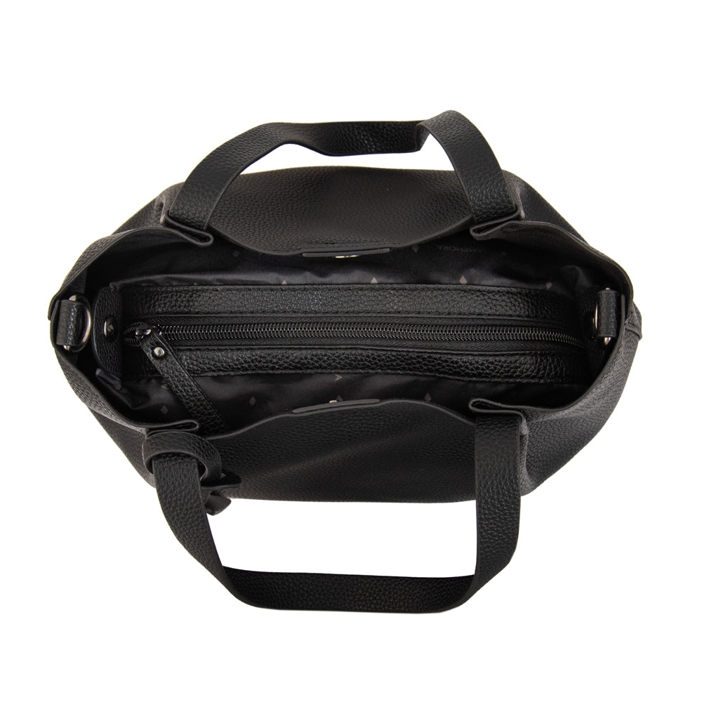 Cartera tote constans pequeña negro