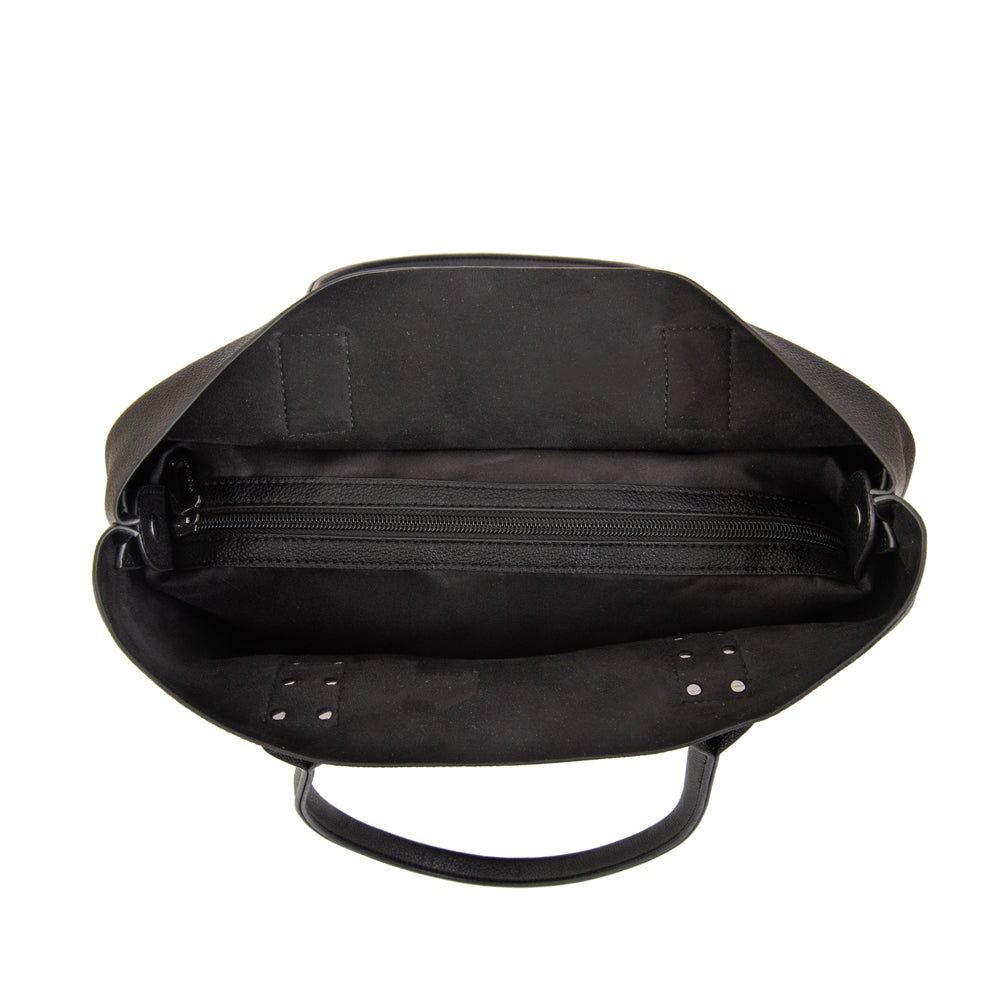 Cartera tote riona grande negro