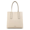 Cartera tote riona grande blanco crudo