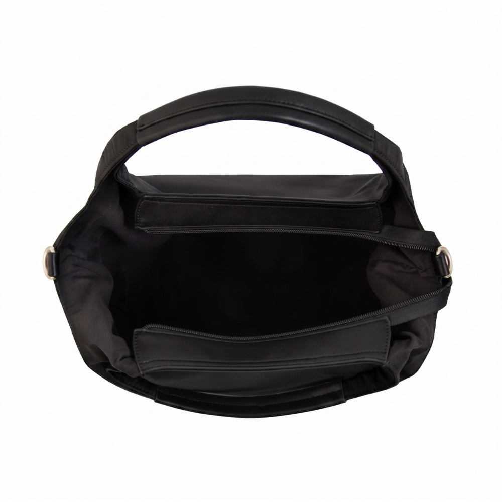Cartera tote milicent mediana negro