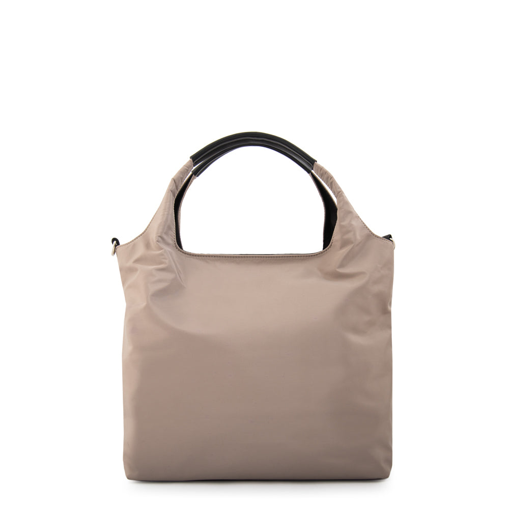 Cartera tote milicent mediana taupe