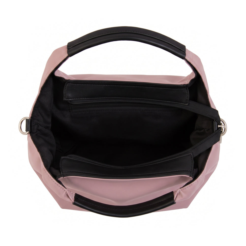 Cartera tote milicent mediana rosa viejo