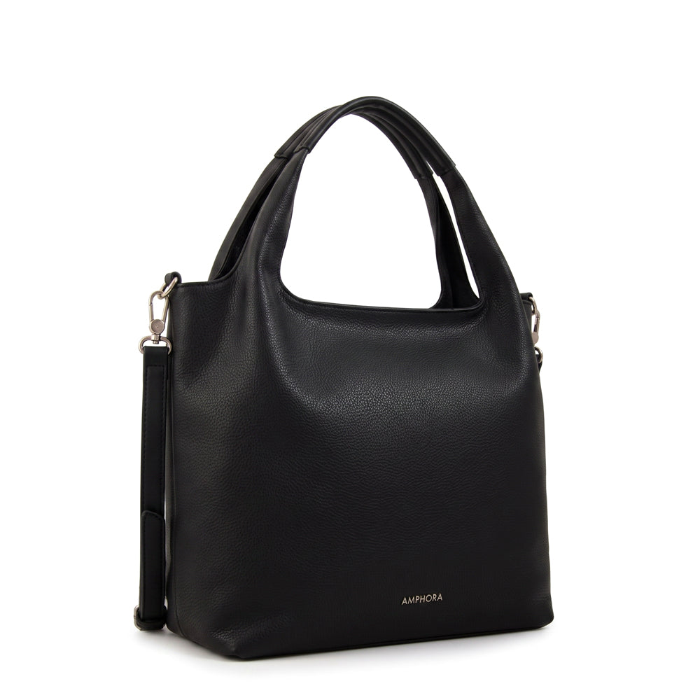 Cartera tote milicent mediana negro
