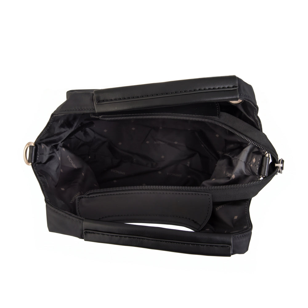 Cartera bandolera milicent mediana negro
