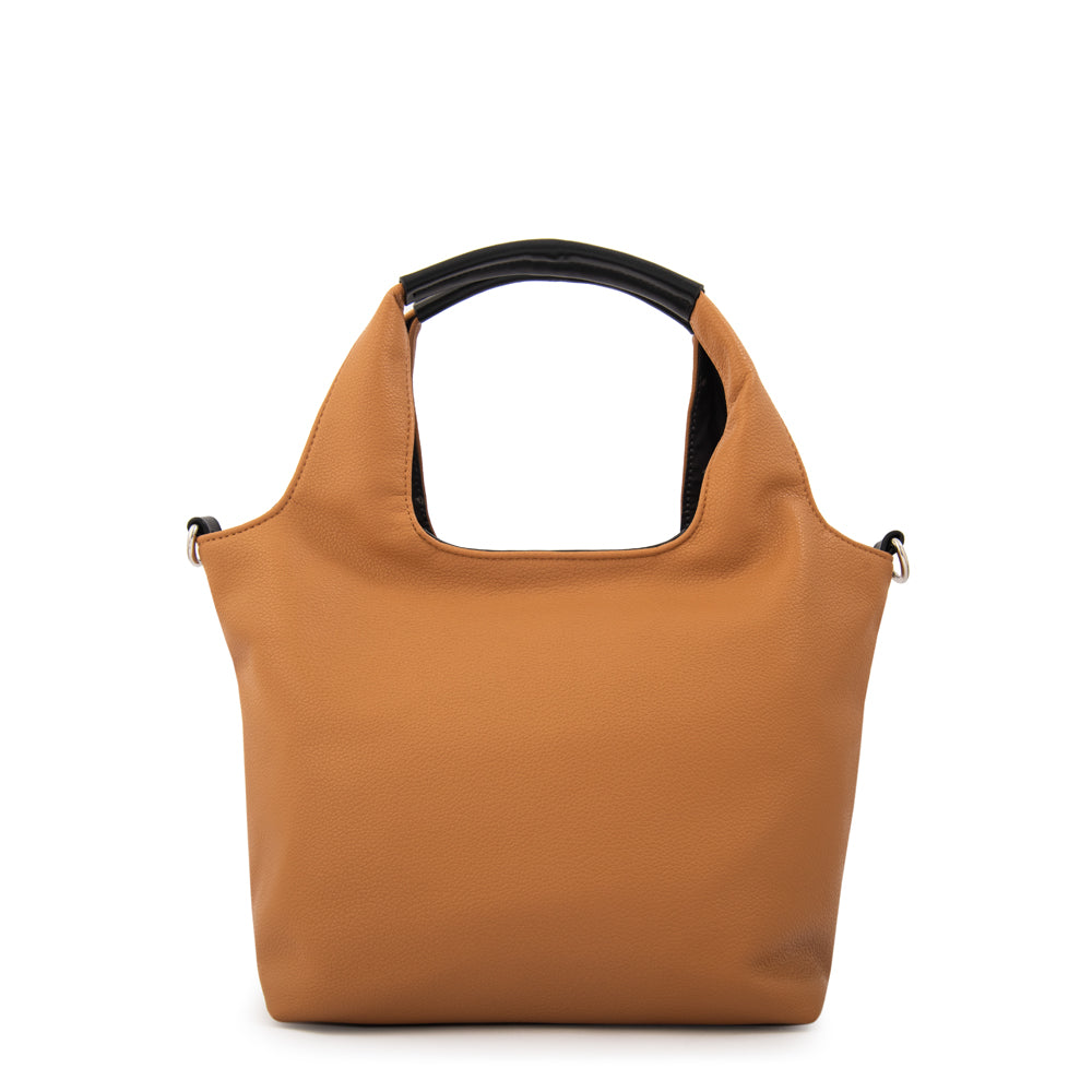 Cartera bandolera milicent mediana camel