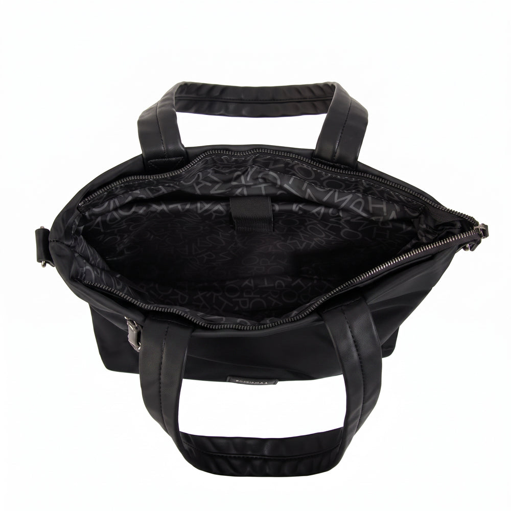 Cartera tote porta notebook kel negro