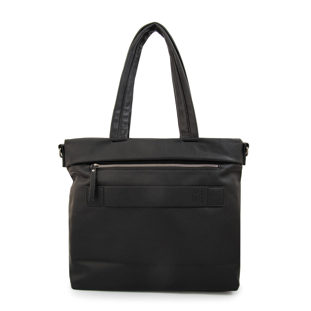 Cartera tote porta notebook kel negro