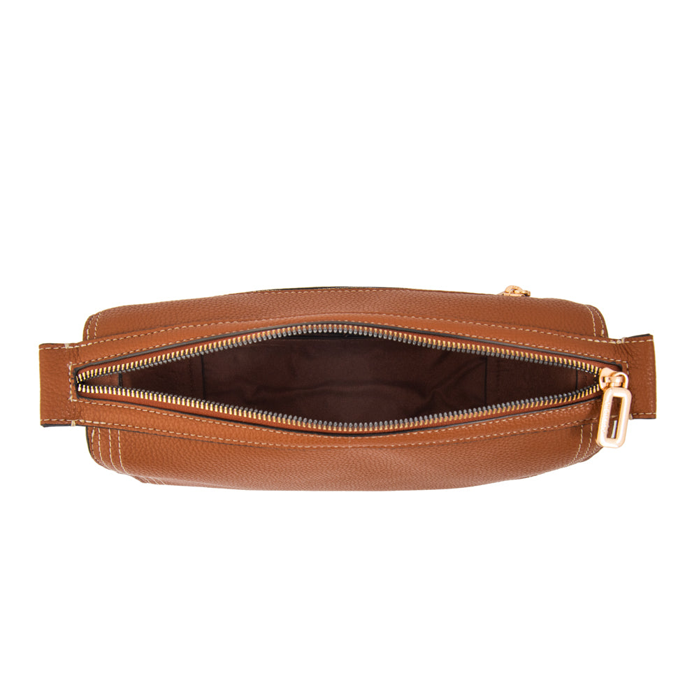 Cartera bandolera raily pequeña café