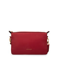 Cartera bandolera raily pequeña rojo oscuro