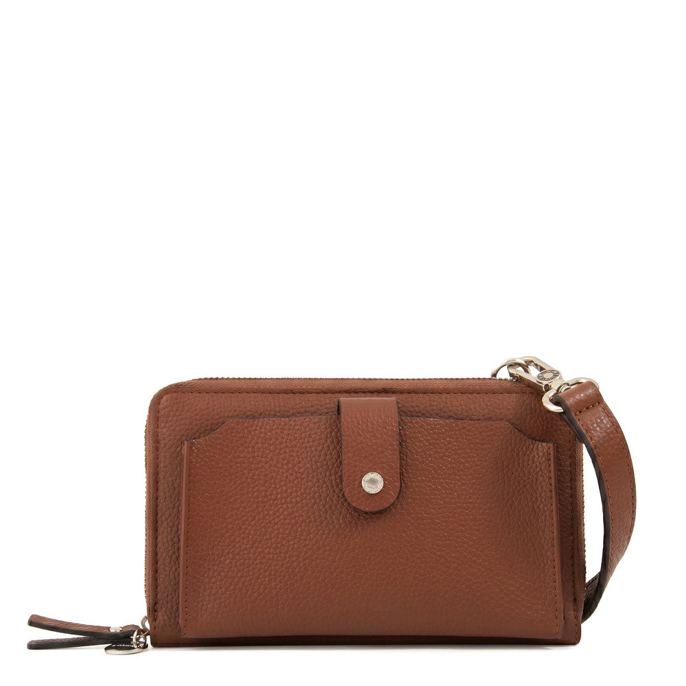 Cartera bandolera verotta pequeña café