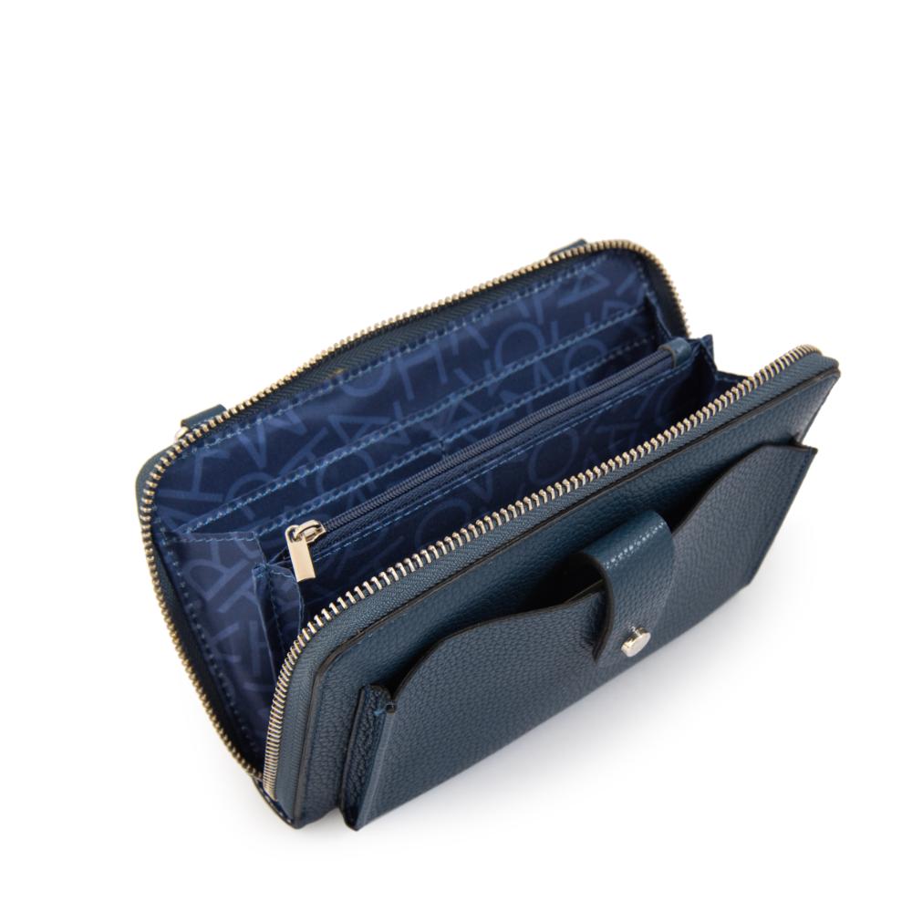 Cartera bandolera verotta pequeña azul
