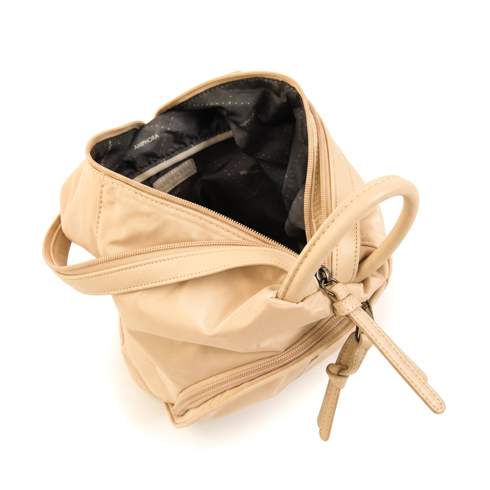 Mochila yomy beige oscuro