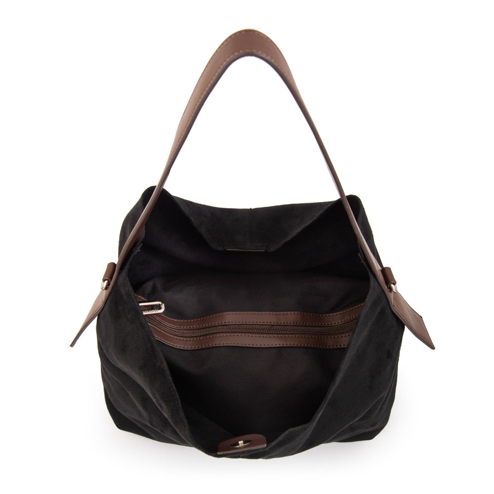 Cartera corte recto isna negro