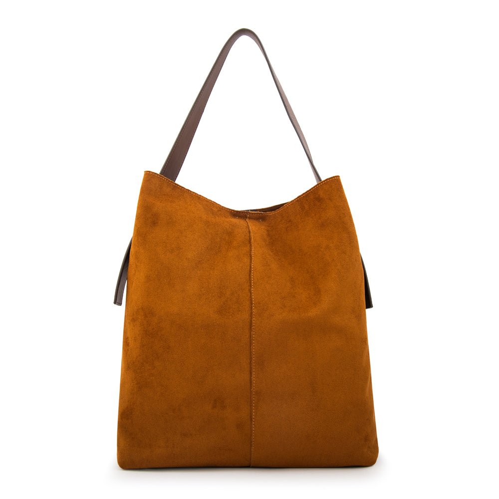 Cartera corte recto isna café