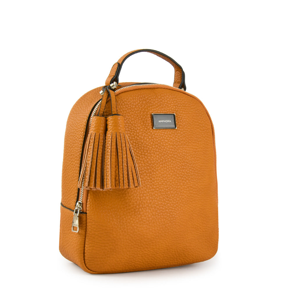 Mochila alianna pequeña camel