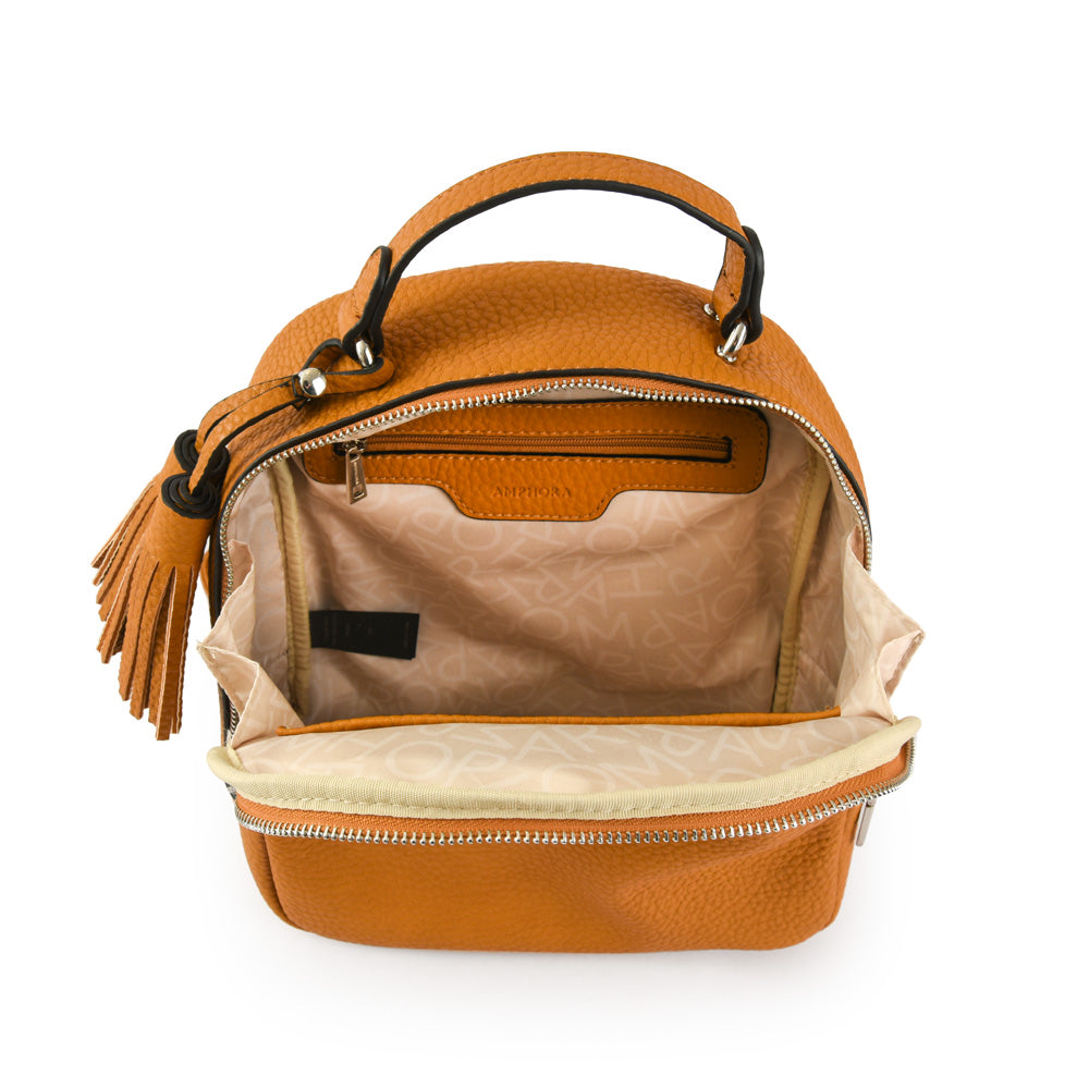 Mochila alianna pequeña camel