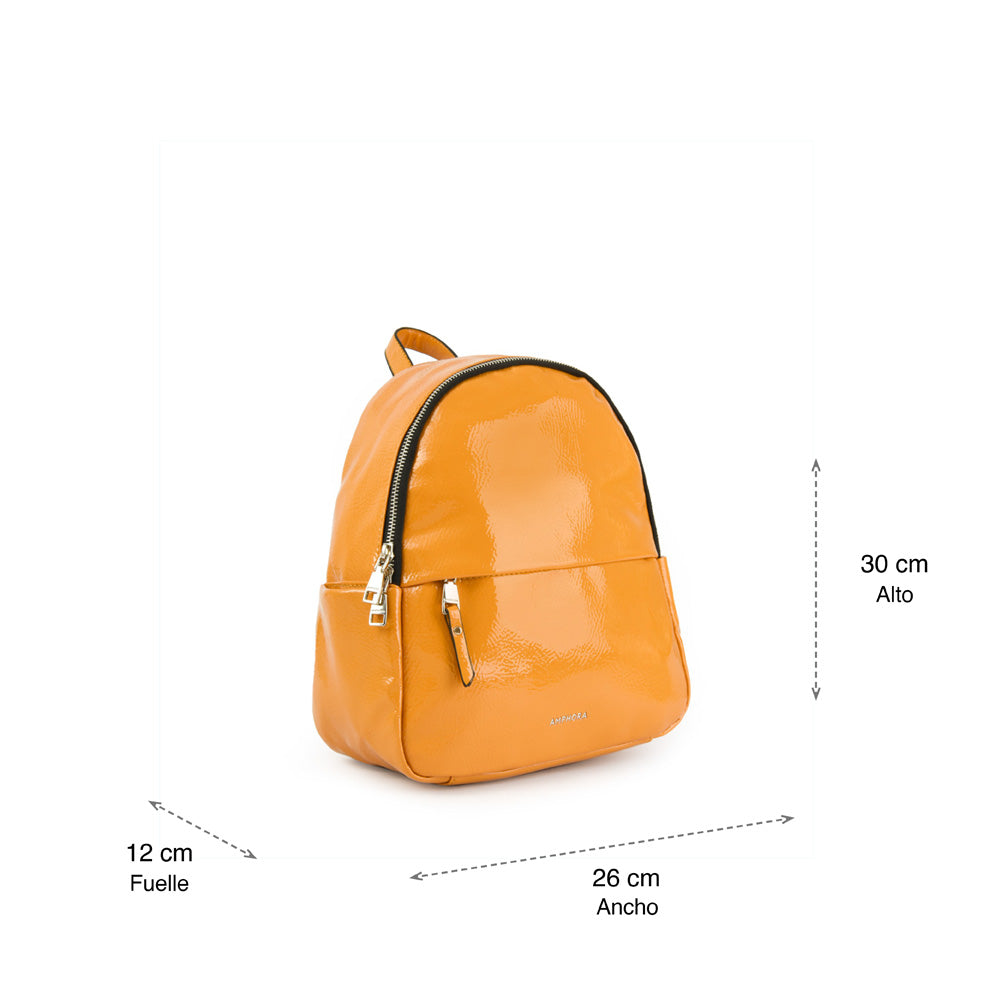 Mochila mediana zenda amarillo