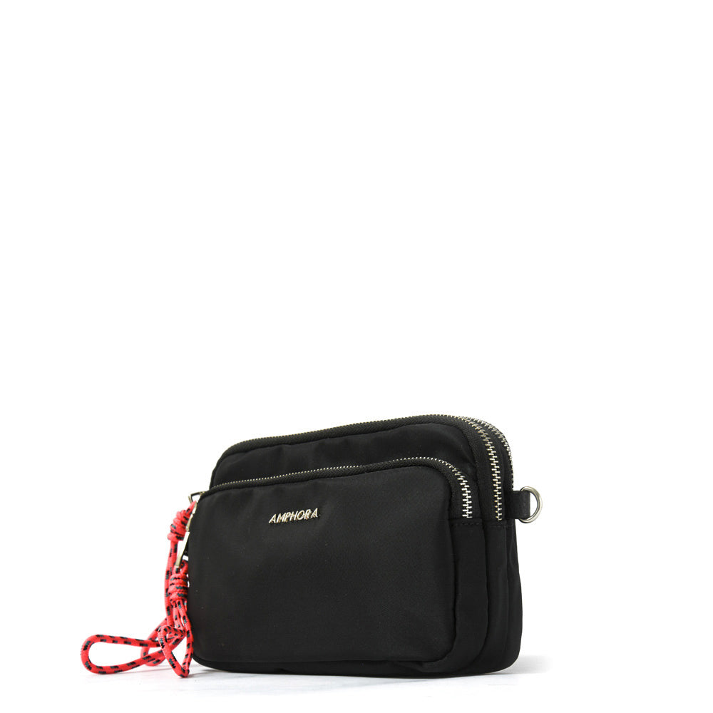 Cartera bandolera pequeña abrilita negro