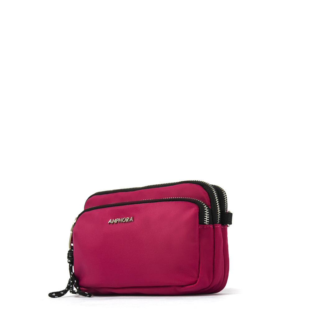Cartera Bandolera abrilita pequeña fucsia – Amphora Chile