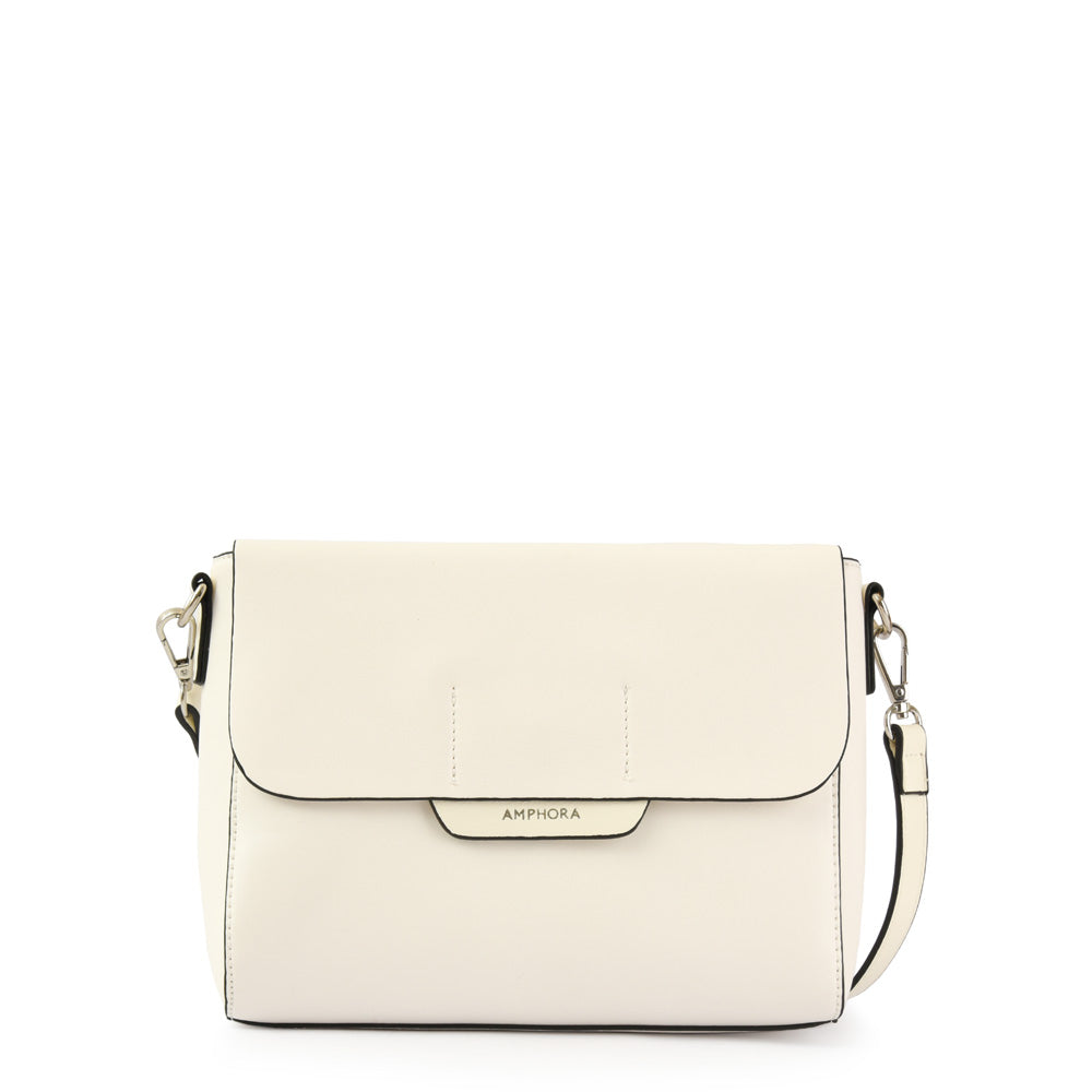 Cartera bandolera mediana nebet blanco