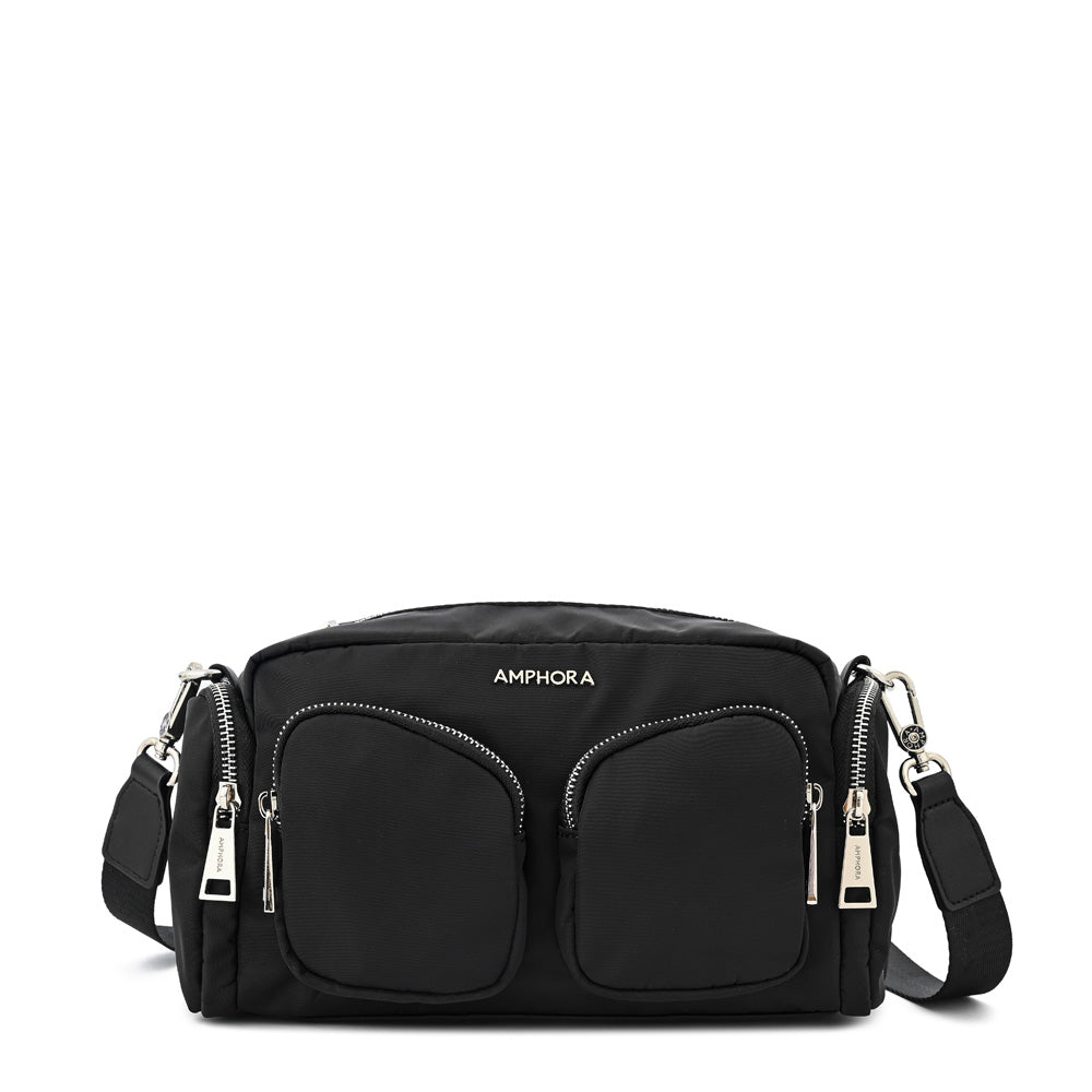Cartera bandolera bazan mediana negro especial