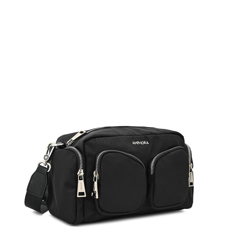 Cartera bandolera bazan mediana negro especial
