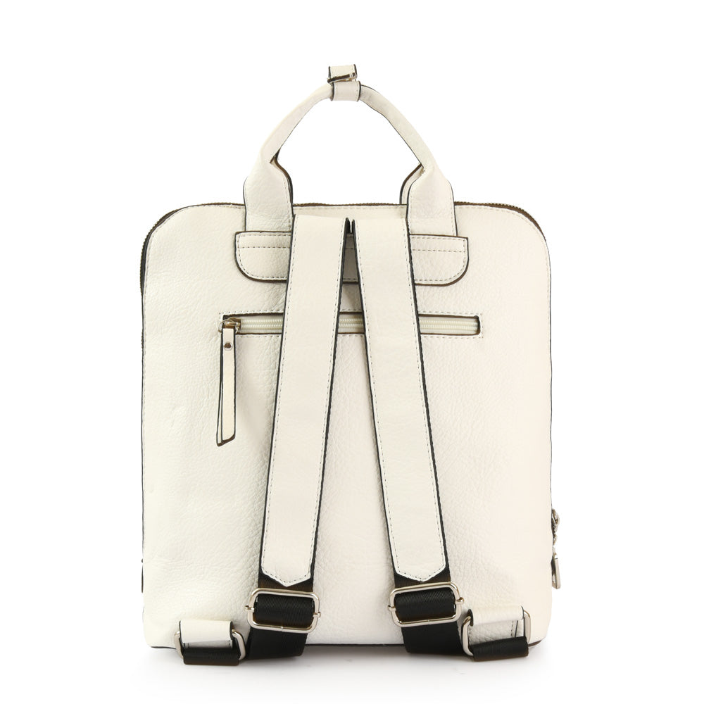 Mochila renate mediana blanco
