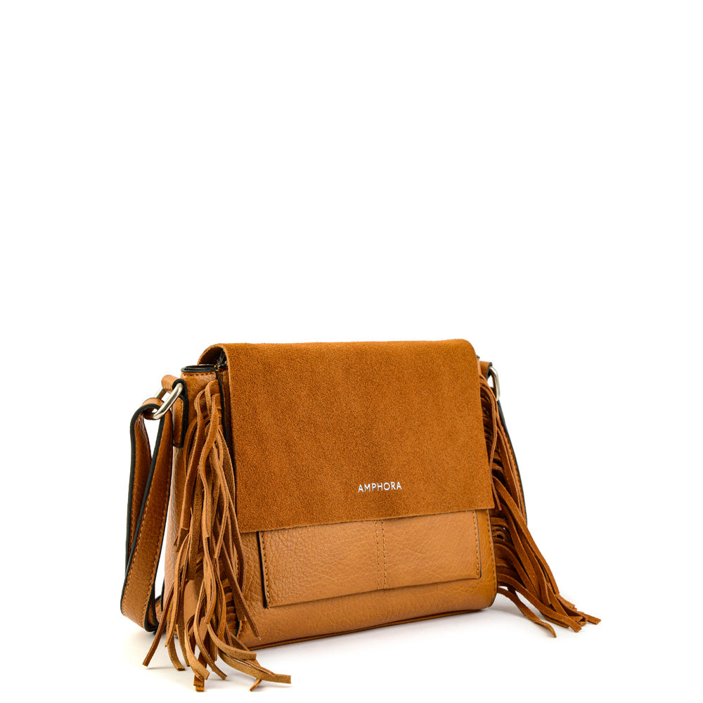Cartera Bandolera Mediana Sandy Camel