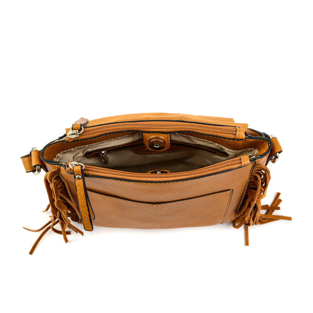 Cartera Bandolera Mediana Sandy Camel