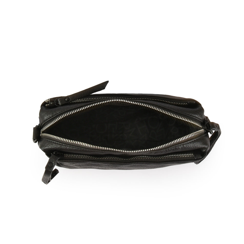 Cartera bandolera stefi mediana negro