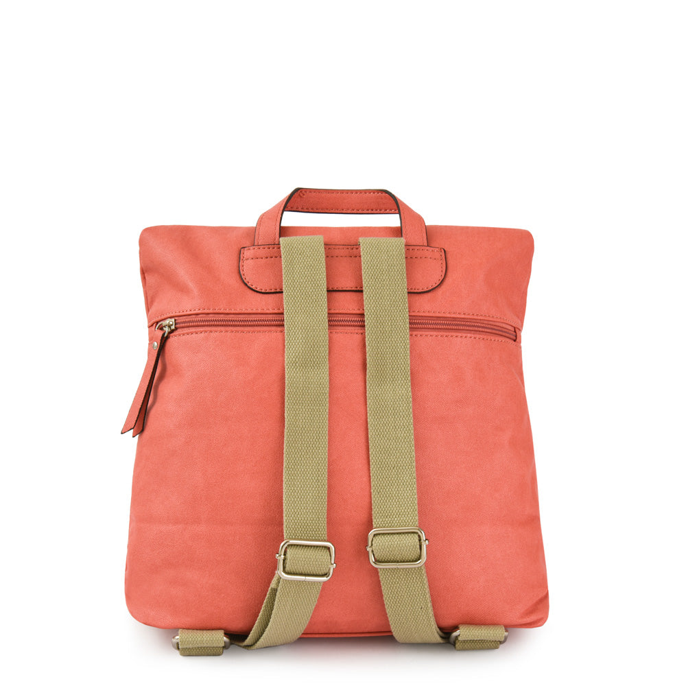 Mochila vilma grande coral