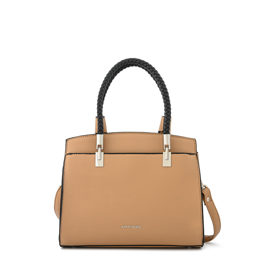 Cartera tote tres divisiones rosine mediana