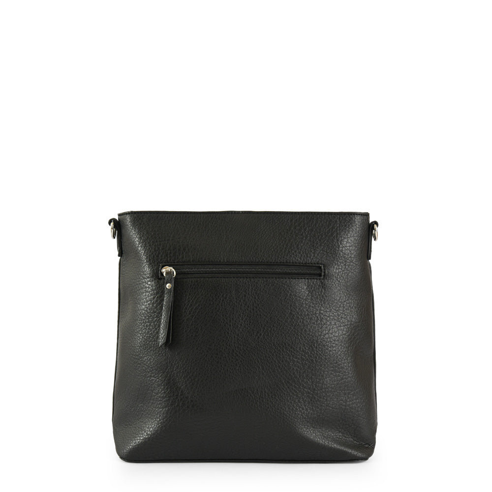 Cartera Bandolera Mediana Graz Negro