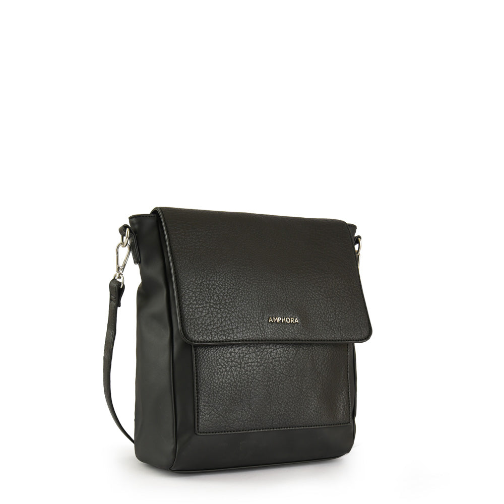 Cartera Bandolera Pequeña Balta Negro