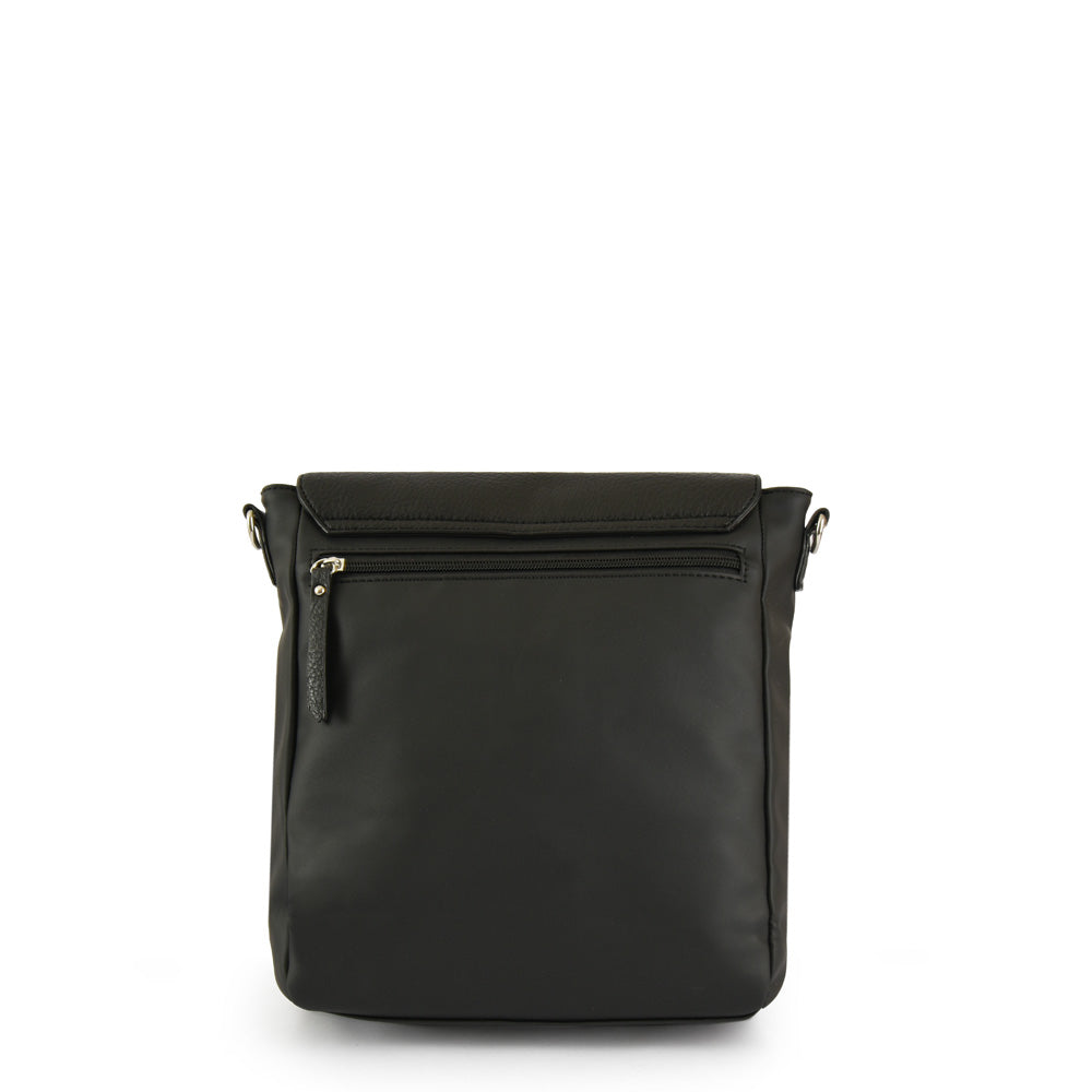 Cartera Bandolera Pequeña Balta Negro