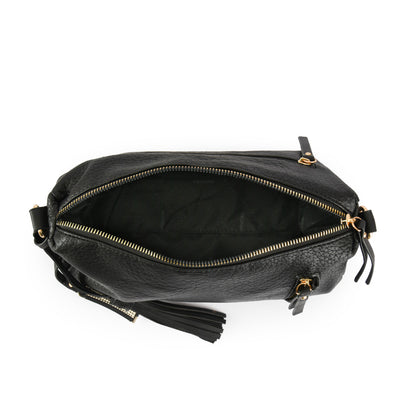 Cartera bandolera mediana nilda negro