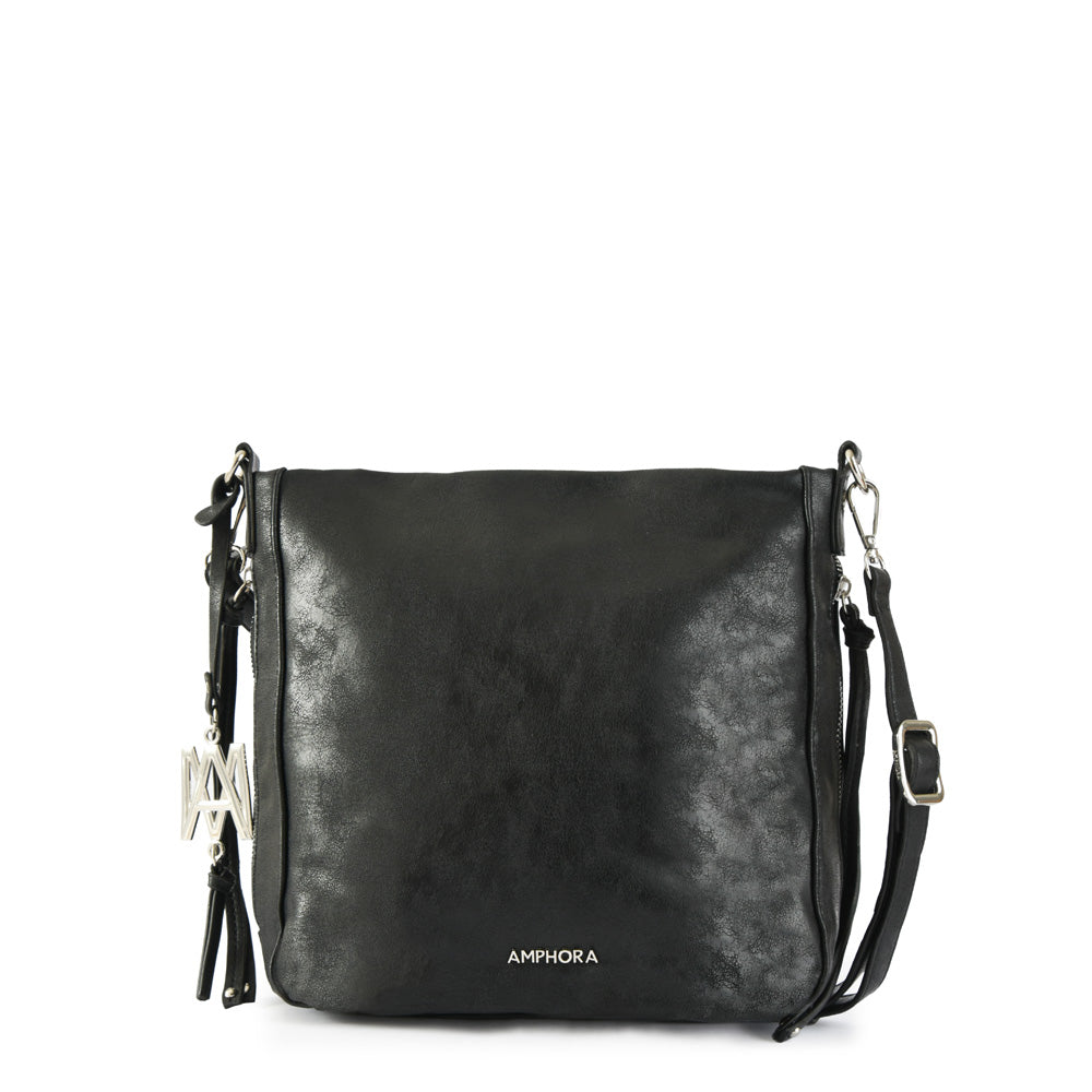 Cartera bandolera pequeña marlene negro