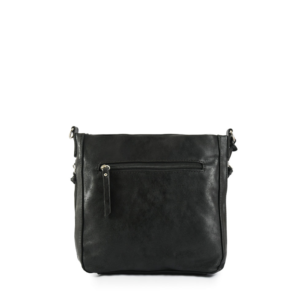 Cartera bandolera pequeña marlene negro