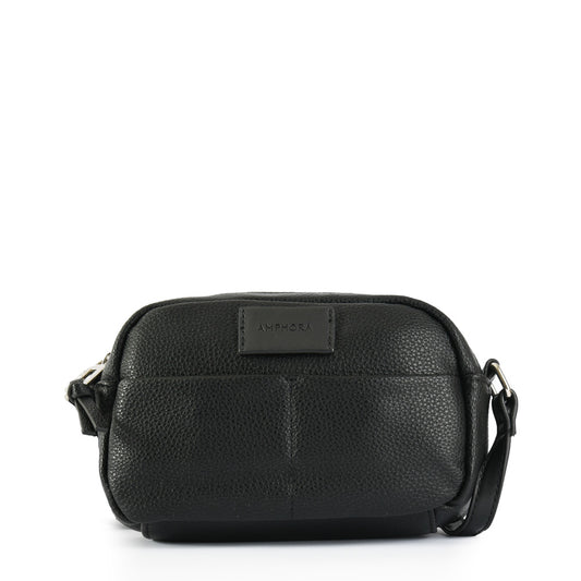 Cartera bandolera mediana eureka negro