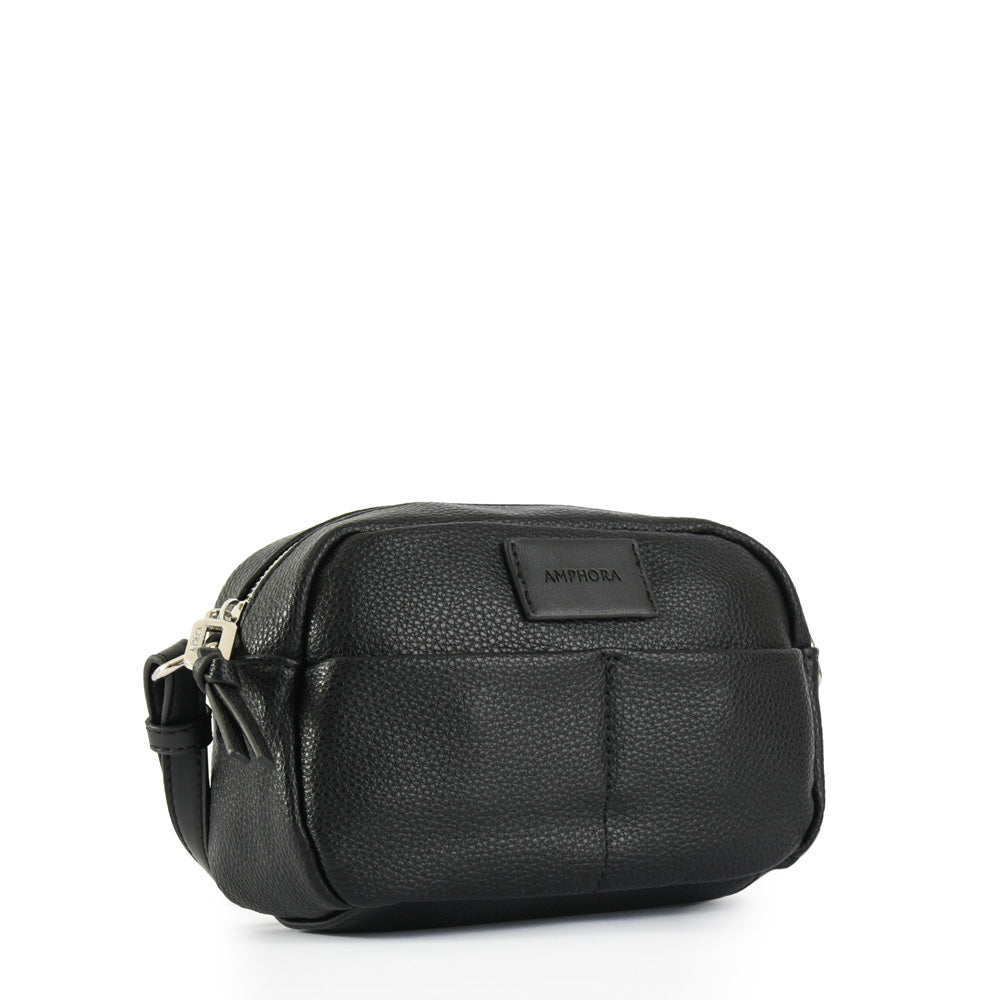 Cartera bandolera mediana eureka negro