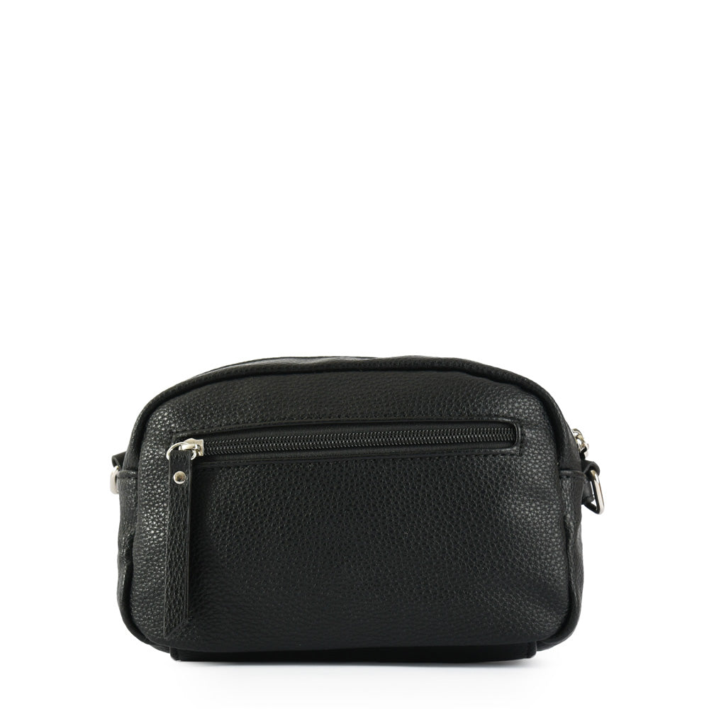 Cartera bandolera eureka mediana negro
