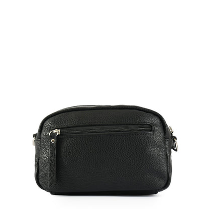 Cartera bandolera mediana eureka negro