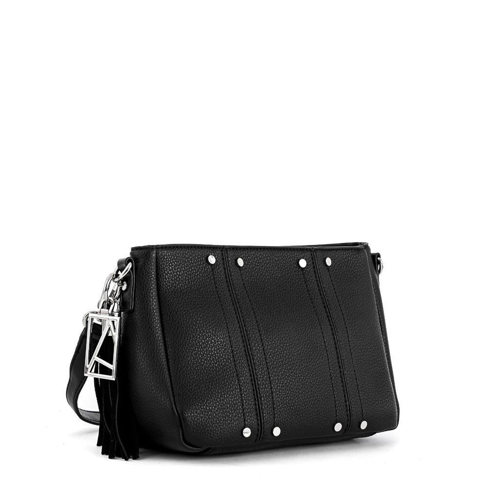 Cartera bandolera leroy pequeña negro especial